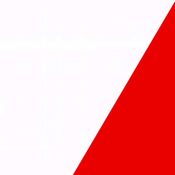 Abstract graphic showing the striking, angled red corporate design element of AGP on a white background.