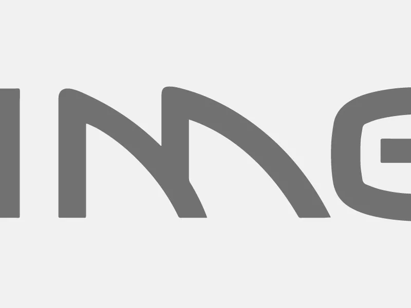 Ein extremer, minimalistischer Anschnitt der grauen Bionime-Typografie auf hellgrauem Hintergrund.