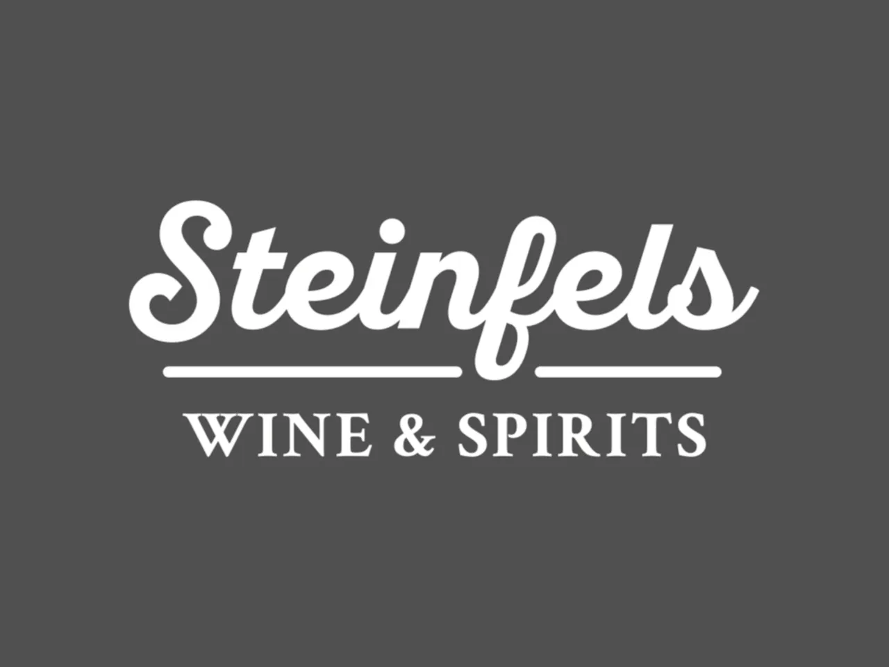 Weisses typografisches Logo